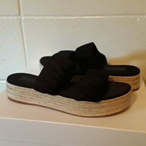 New Mercedes Castillo platform sandals